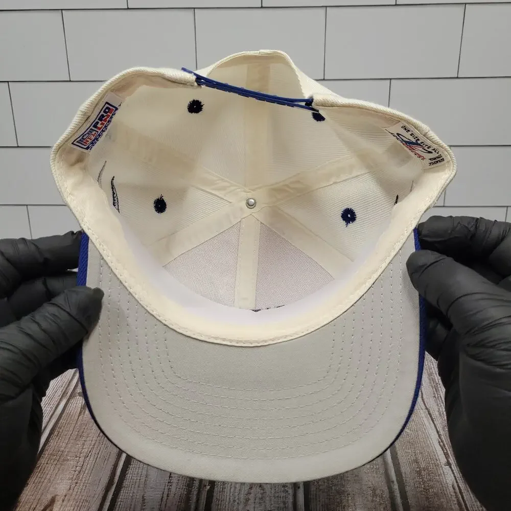 Vintage Dallas Cowboys Logo Athletic Pro Line Diamond Cut Snapback Hat NFL